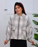 شکت جلو زیپ دار زنانه فرانک 1140 - Image 8