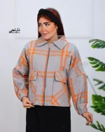 شکت جلو زیپ دار زنانه فرانک 1140 - Image 7