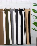 ست بلوز و شلوار بافت گلدوزی دار زنانه 1142 - Image 13