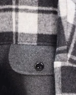 شکت فوتر بالاتنه چهارخانه كلاهدار 1141 - Image 5