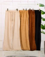 ست تی شرت و شلوار مخمل زنانه نيلوفر 1144 - Image 14