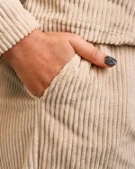 ست تی شرت و شلوار مخمل زنانه نيلوفر 1144 - Image 6