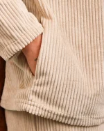 ست تی شرت و شلوار مخمل زنانه نيلوفر 1144 - Image 5