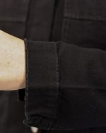 کت نیم تنه کتان مشکی 1153 - Image 4
