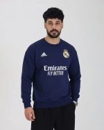 بلوز دورس دونخ یقه گرد مردانه رئال مادرید 1304 - Image 5