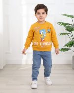 ست بلوز پنبه ای آستین بلند سونیک پسرانه 1257 - Image 2