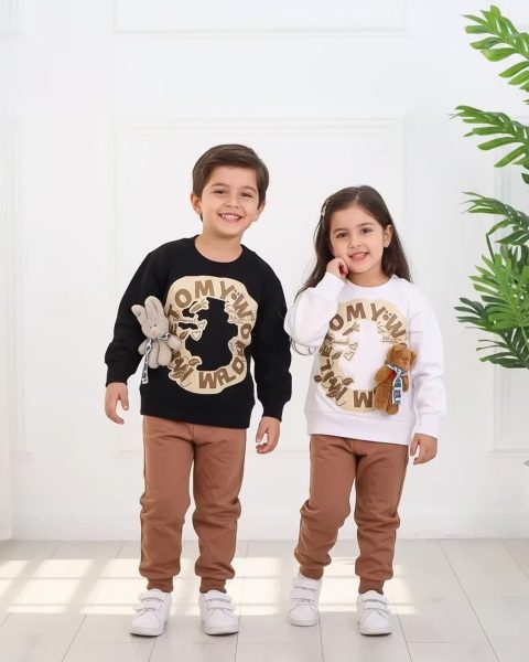 ست دونخ چاپی تدی بچه گانه 1284