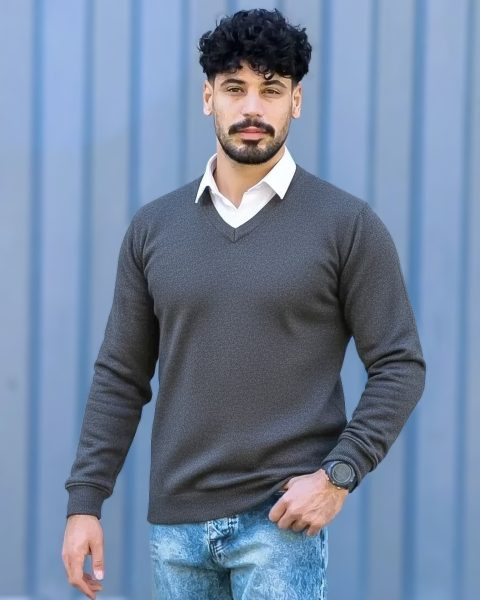 بلوز بافت یقه هفت مردانه 1249