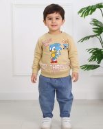 ست بلوز پنبه ای آستین بلند سونیک پسرانه 1257 - Image 4