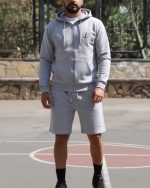 ست سوییشرت و شلوار گلسی مردانه 1278