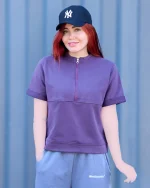 تی شرت دورس دو نخ زنانه ستاره  1156 - Image 3