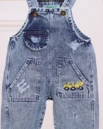 شلوار جین پیش بندی بچه گانه 1163 - Image 3