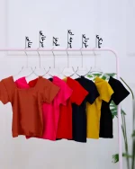 کراپ سوزنی بیسیک کوچک زنانه 1164 - Image 5