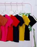 کراپ سوزنی بیسیک کوچک زنانه 1164 - Image 6