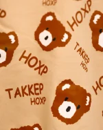 ست بلوز و شلوار پنبه‌ای خرسی بچگانه 1166 - Image 3