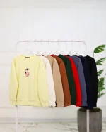 بلوز آستين بلند پلنگ صورتی زنانه 1169 - Image 7