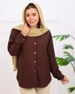 شومیز رنگی زنانه ریما 1172