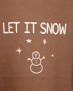 بلوز دورس یقه گرد چاپی آدم برفی 1173 - Image 6