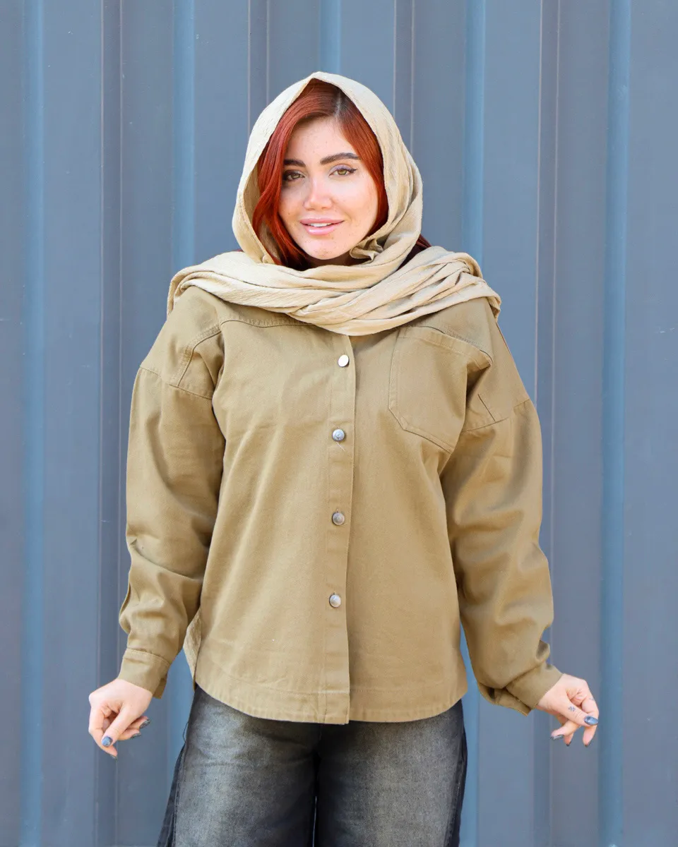 IMG_6978_1_11zon کت کتان لش تک جیب پایین هلال زنانه 1177 - Image 1