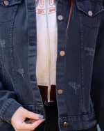 كت كراپ كتان زنانه 1181 - Image 6