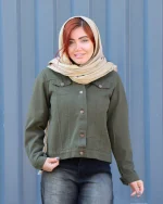 كت كراپ كتان زنانه 1181 - Image 3