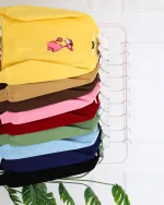 دورس طرح چاپی پلنگ صورتی 1179 - Image 6