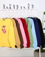 دورس طرح چاپی پلنگ صورتی 1179 - Image 5