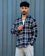 پیراهن چهارخانه  مردانه 1187 - Image 5