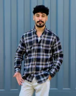 پیراهن چهارخانه  مردانه 1187 - Image 6