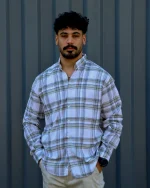 پیراهن چهارخانه  مردانه 1187 - Image 10