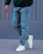 شلوار مام فیت جین مردانه 1215 - Image 4