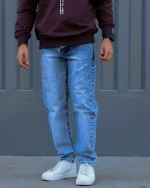 شلوار مام فیت جین مردانه 1215 - Image 9