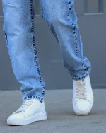 شلوار مام فیت جین مردانه 1215 - Image 6