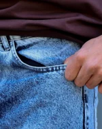 شلوار مام فیت جین مردانه 1215 - Image 5