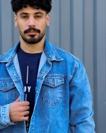 کت جین مردانه 1192 - Image 4