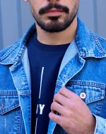 کت جین مردانه 1192 - Image 2