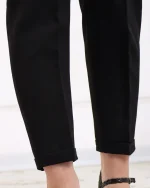 شلوار مام استايل دمپا پاكتی مازراتی زنانه 1199 - Image 4