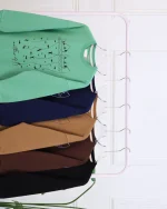 بلوز دورس یقه گرد زنانه 1201 - Image 2