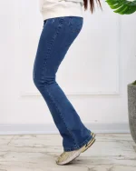 شلوار جين بوت كات زنانه 1202 - Image 8