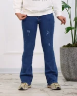 شلوار جين بوت كات زنانه 1202 - Image 7