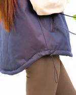 پافر موجی کتان دورو زنانه 1205 - Image 6