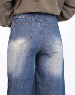 شلوار جین فول بگ زنانه 1218 - Image 6