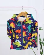 کاپشن بارانی بچه‌گانه طرح‌دار کد ۱۲۱۹ - Image 8