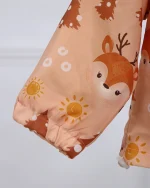 کاپشن بارانی بچه‌گانه طرح‌دار کد ۱۲۱۹ - Image 5