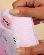 پک دو عددی جوراب مچی طرح دار زنانه  1225 - Image 2