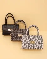 کیف دوشی دسته دار زنانه 1226 - Image 4