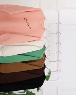 بلوز دورس گلدوزی دار زنانه نایکی 1233 - Image 2