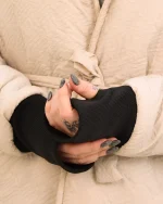 کاپشن پافر یقه پهن زنانه  ۱۲۳۶ - Image 3