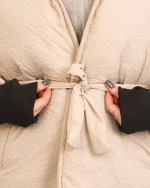 کاپشن پافر یقه پهن زنانه  ۱۲۳۶ - Image 5