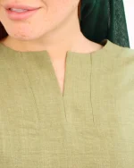 شومیز زنانه آستین برش دار طناز 1239 - Image 2